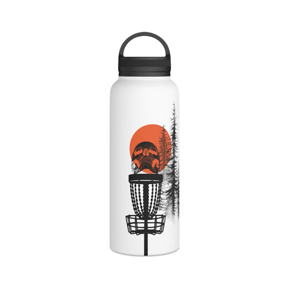 Stainless Steel Water Bottle, Handle Lid