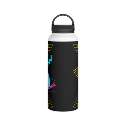 Stainless Steel Water Bottle, Handle Lid