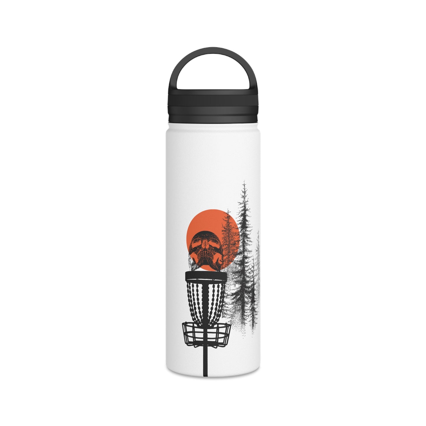 Stainless Steel Water Bottle, Handle Lid