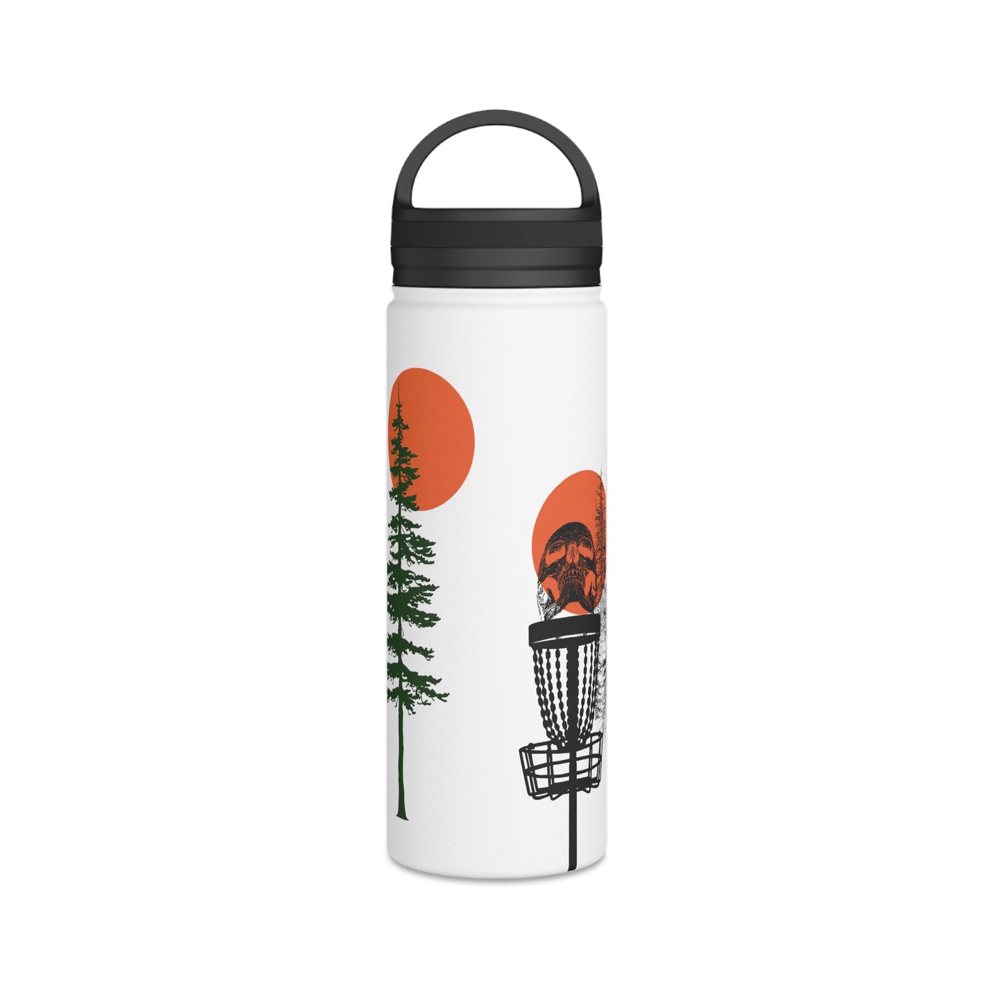 Stainless Steel Water Bottle, Handle Lid