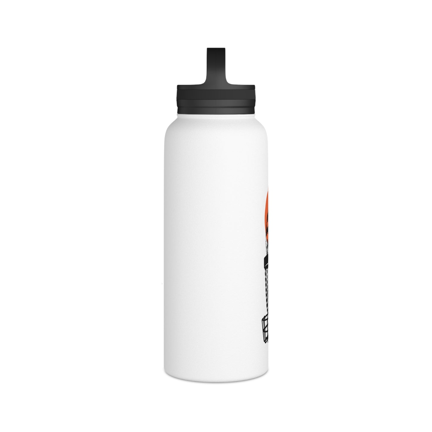 Stainless Steel Water Bottle, Handle Lid