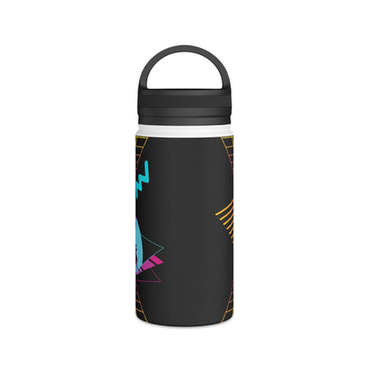 Stainless Steel Water Bottle, Handle Lid